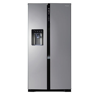 Panasonic NR-BS53VX3-B American Style Fridge Freezer, Stainless Steel Panasonic NR-BS53VX3-B American Style Fridge Freezer, Stainless Steel